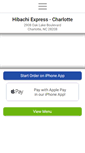 Mobile Screenshot of hibachiexpresscharlotte.com